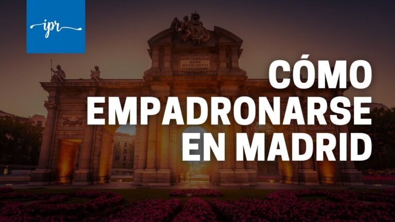 Guía completa sobre el empadronamiento en Madrid