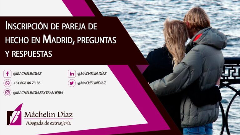 Trámites de matrimonios y parejas de hecho en el Registro Civil de Madrid