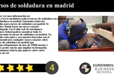 Cursos de soldadura gratuitos en Madrid: ¡Aprende a soldar sin coste!