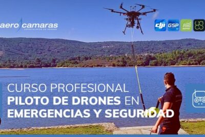 Curso profesional de piloto de drones en emergencias y seguridad