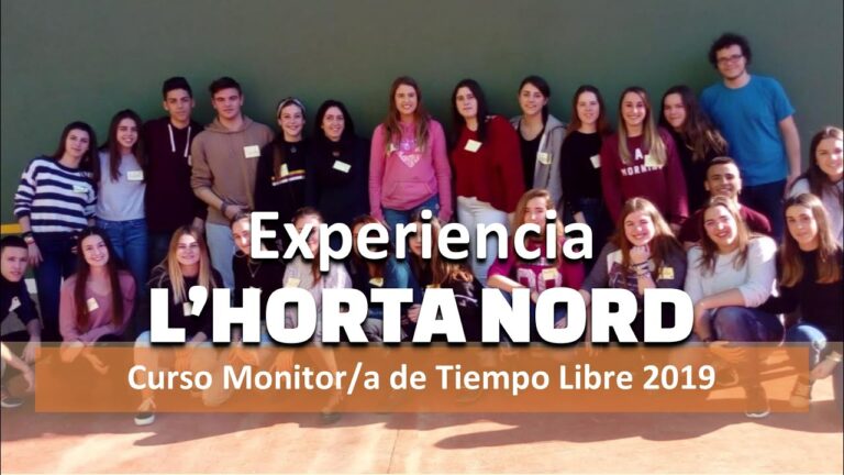 Curso de monitor de tiempo libre gratuito en Valencia