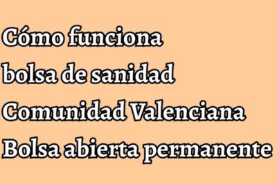 Listado Definitivo Oposiciones TCAE Comunidad Valenciana