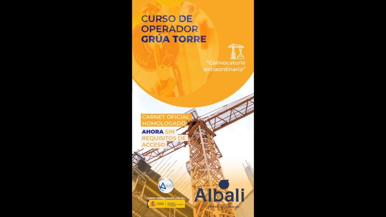 Curso de Operador de Grua Torre: Aprenda las habilidades necesarias para el trabajo