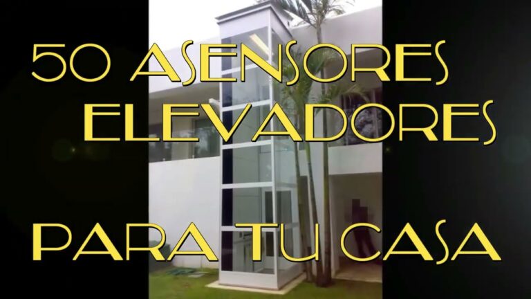 Ascensor residencial: la solución perfecta para viviendas de dos pisos