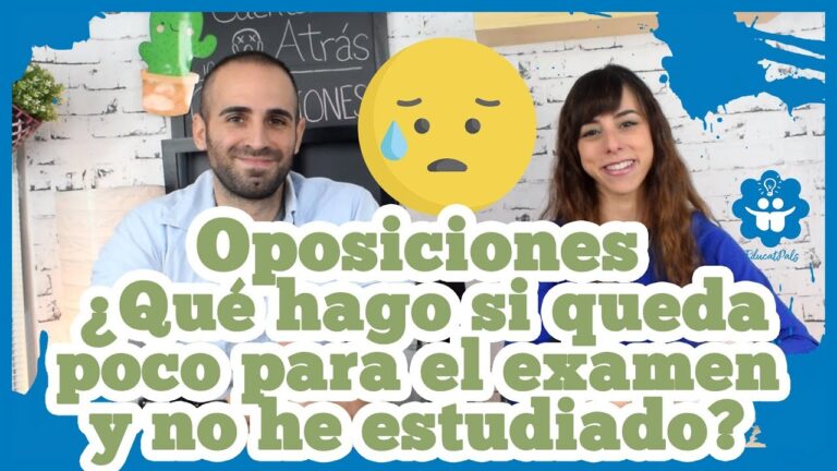 Tiempo mínimo entre convocatoria y examen en oposiciones: ¿Cuál es el más adecuado?